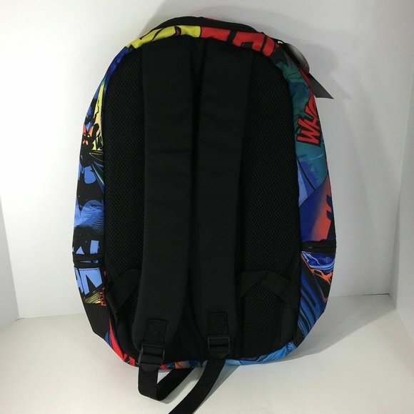 DC Comics Batman Backpack School Book Bag Travel Joker Harley Quinn Comic New - Picture 12 of 12